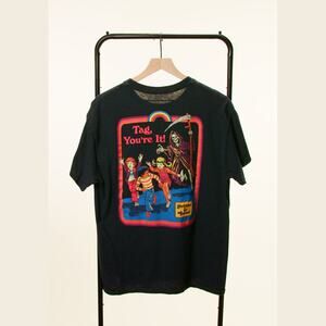 Steven Rhodes Tag You’re It Grim Reaper Graphic T-Shirt - Estimated size M